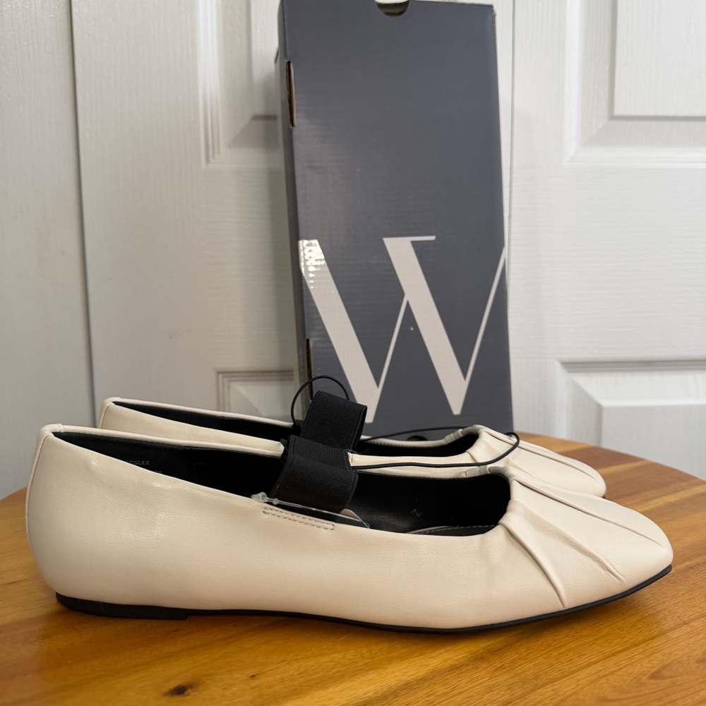 Worthington cream Eccles ballet flats size 8.5M